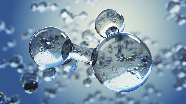 Phân tử nước Hydrogen có kích thước 0.5 nano met